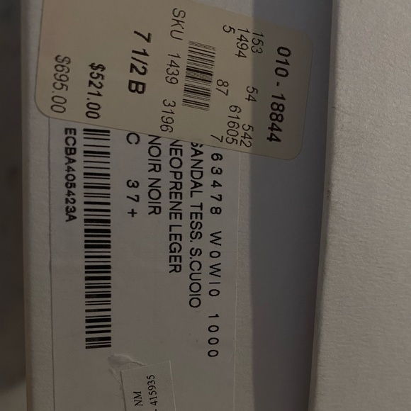 Balenciaga’s Women's Black Neoprene Glove Mules - Picture 3 of 9